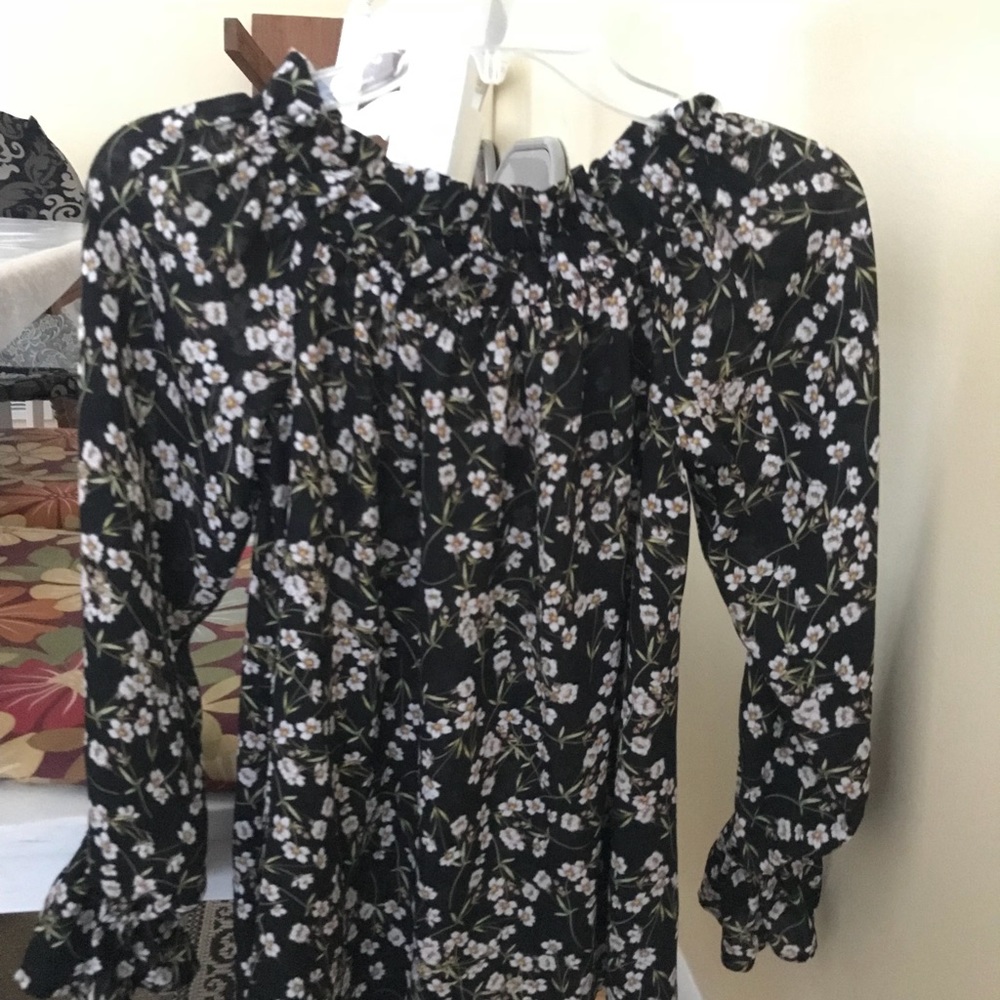 Belle sky blouse x-small